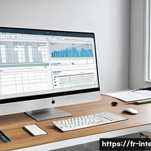 Home 20 인테리어 디자인 견적서 작성 요령 - A modern, professional office workspace showing a detailed, organized quotation document on a sleek ...